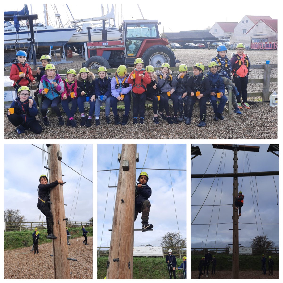 HarpAcademy1's tweet photo. More high ropes in the sunshine! #fellowshipafloat #pe https://t.co/PQKSn50ZmR
