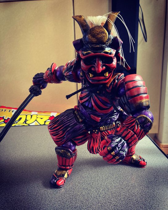 鬼武士 ソフビ フィギュア 特撮 knobel.dental