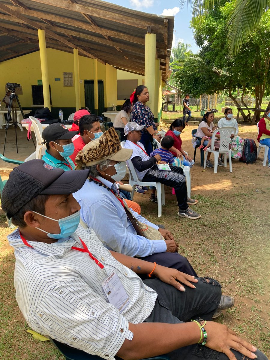 CNTI_Indigena's tweet photo. 📌 #CNTIComunica| La #CNTI acompaña el tejido #Unuma (Unidad) en Santa Rosalía, Vichada, en las diferentes mesas de trabajo, en especial, la mesa sobre "Territorio y medio ambiente" 🏔🍃con la participación de varias comunidades indígenas y campesinas de la Orinoquía, Amazonía. https://t.co/yIEDExMQvU