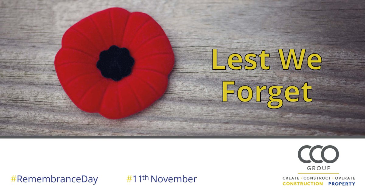 ccogroupltd's tweet photo. #lestweforget #RememberanceDay https://t.co/EeTgtA9Kqh