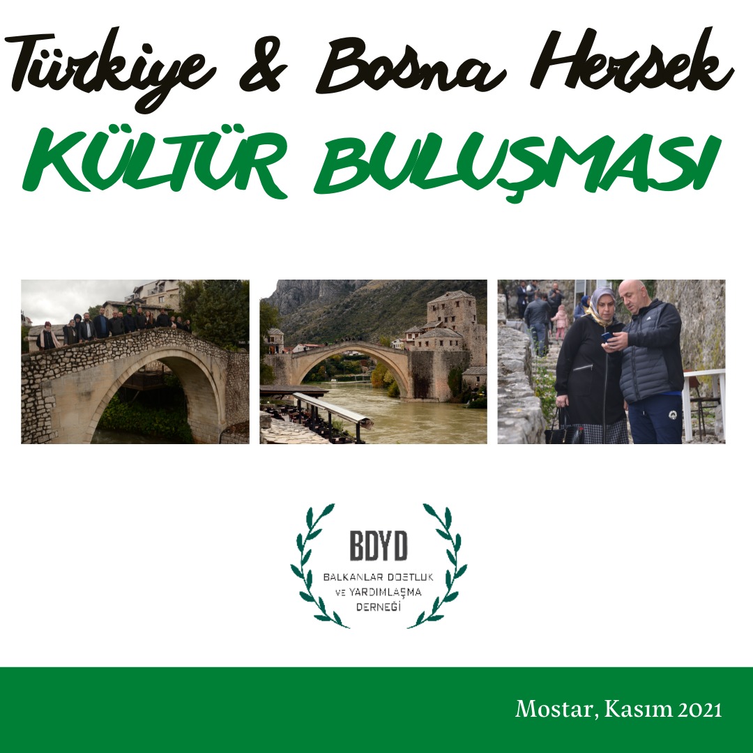 "Türkiye &amp; Bosna Hersek Kültür Buluşması" kapsamında Türkiye'den gelen konuklarımızla UNESCO Dünya Kültür Mirası Listesi'ndeki ecdat yadigarı Mostar Köprüsü'nü ziyaret ettik. 

<a href="/TCKulturTurizm/">T.C. Kültür ve Turizm Bakanlığı</a> <a href="/SinanBalkaya69/">Sinan Balkaya 🇹🇷</a>  

#MostarKöprüsü #UNESCO 
#BosnaHersek 🇹🇷🇧🇦