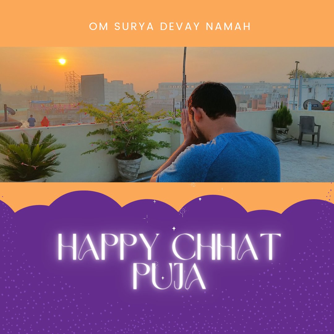 sainty0212's tweet photo. Happy Chhat Puja https://t.co/w12aYrFZo3