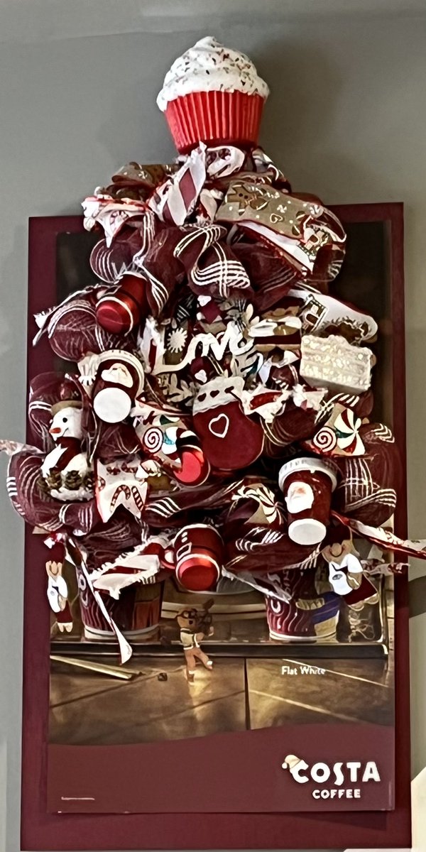 danders2's tweet photo. @CostaCoffee ooh it’s on the wall, I made this https://t.co/XiEGBabE2D