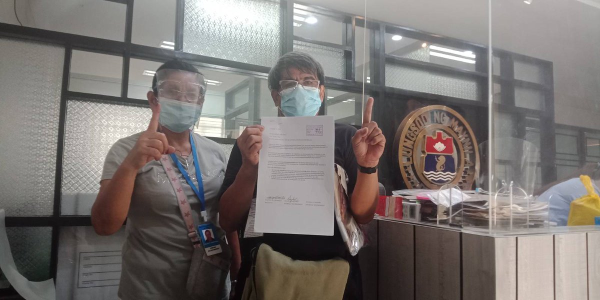 PS_USTSHS's tweet photo. UPDATE: Ang Samahan ng Maralitang Residente sa Tabi ng Riles ay nakapagsumite na ng request for dialogue sa Manila City Hall upang irehistro ang kanilang panawagan sa karapatan sa paninirahan. https://t.co/mlzbNZSQ72