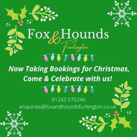 FoxFuntington's tweet photo. The festive season is quickly sneaking up on us all.
Make sure to get your tables booked as soon as you can.
Exciting times ahead 😁🎄🎅🎄
#bookforchristmas #exciting #festive #foxandhounds #funtington #chichester https://t.co/3KHmjhALYa