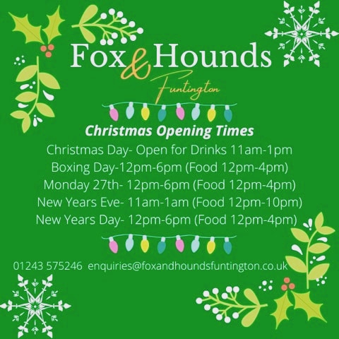 FoxFuntington's tweet photo. The festive season is quickly sneaking up on us all.
Make sure to get your tables booked as soon as you can.
Exciting times ahead 😁🎄🎅🎄
#bookforchristmas #exciting #festive #foxandhounds #funtington #chichester https://t.co/3KHmjhALYa
