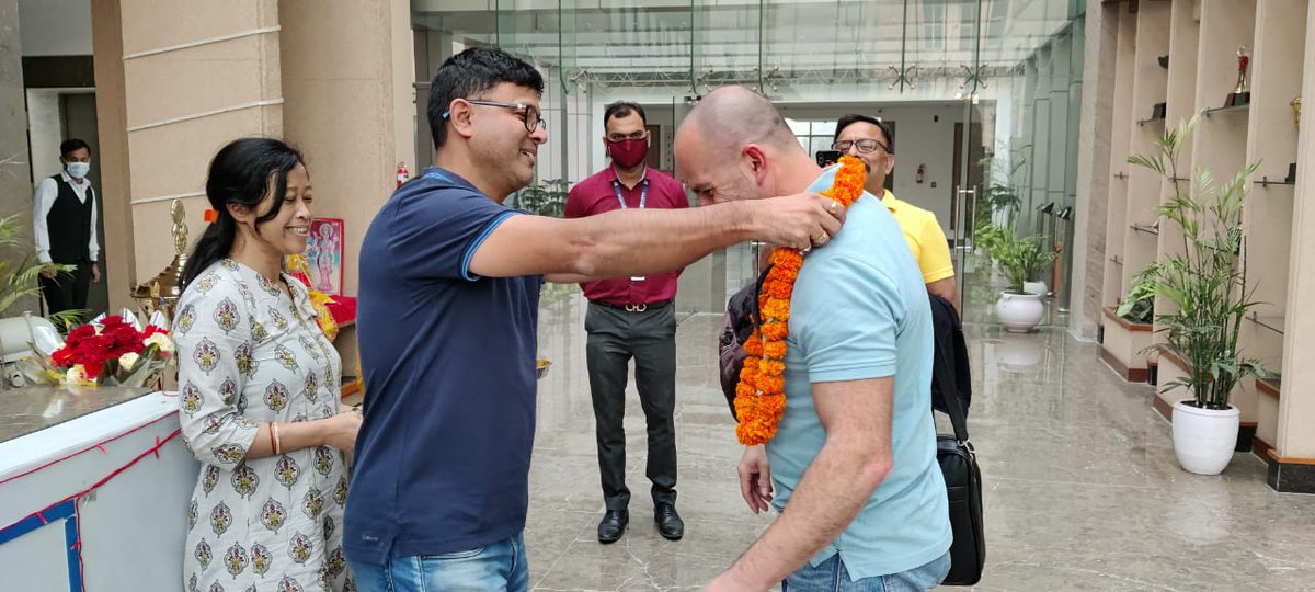 QAInfoTech's tweet image. A very warm welcome to Neri Lavi, MD - US West, Latin and South America, Qualitest, to QA InfoTech’s Noida office.

#QAInfoTech #Qualitest #SoftwareTesting #QAServices #QAThoughtLeaders #Leadership