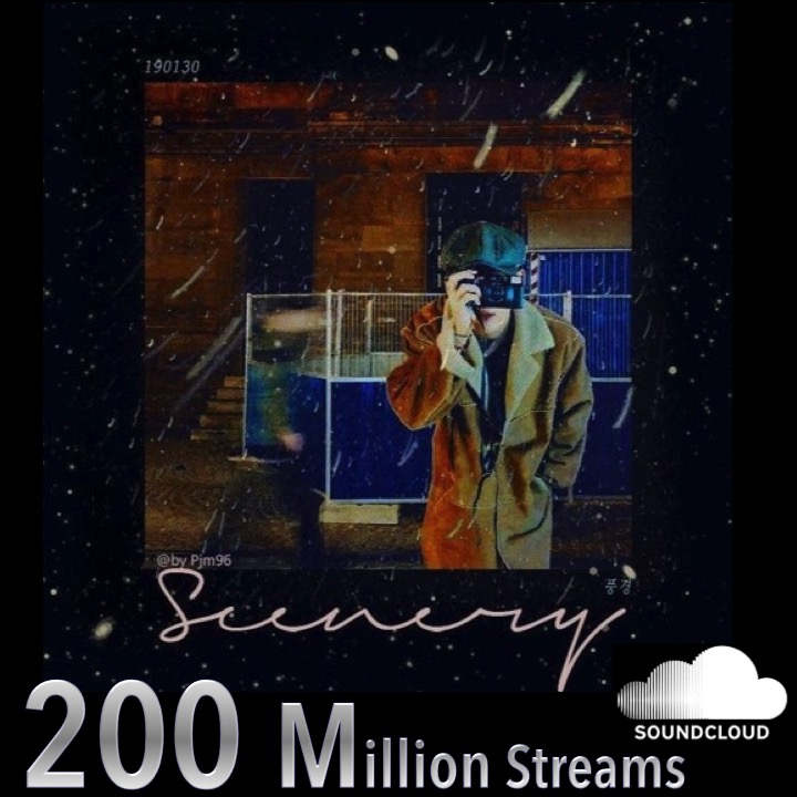 WORLDMUSICAWARD's tweet photo. #BTS' #Taehyung's self written and composed song #Scenery hits 200 Million streams on #SoundCloud!💪💥2️⃣0️⃣0️⃣Ⓜ️🎧🔊☁️👑💜
https://t.co/voIKiI1GUN https://t.co/Nu8OW9pqus