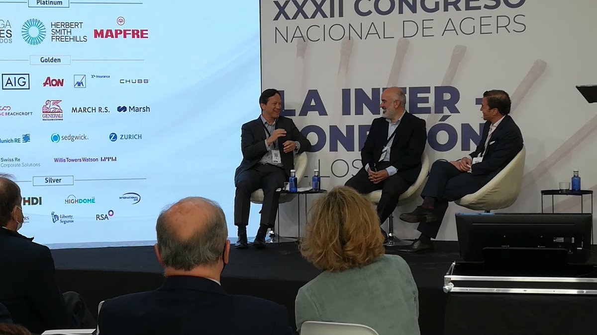 AGERS_'s tweet photo. Damos paso al Panel "Retos ante un mercado cambiante en Reino Unido y Mercado Continental" con Mario Ramírez Ortúzar como moderador. A su lado, Carlos Wilkinson y José Antonio Ruibal, darán su punto de vista sobre dicho tema en #32CongresoAGERS https://t.co/p9vBXnC8Ys
