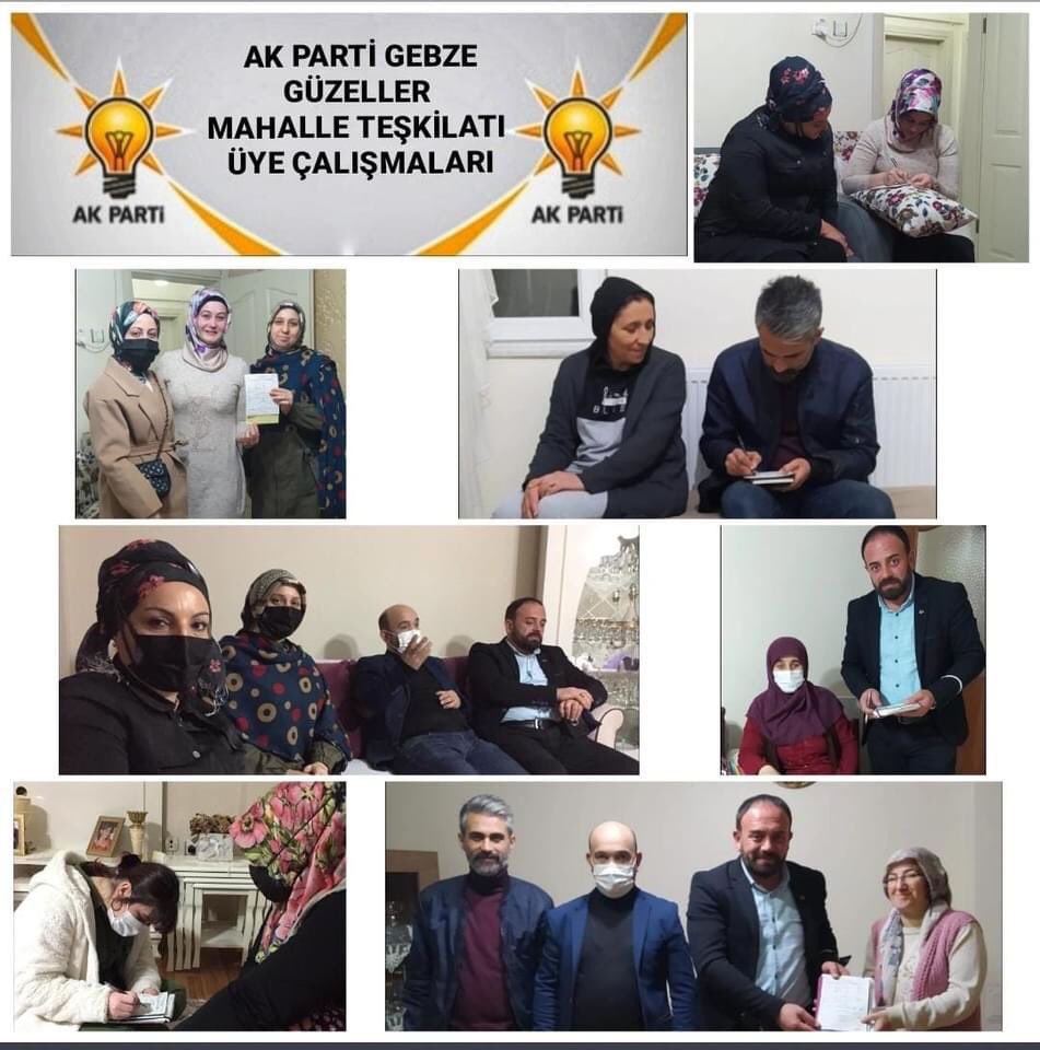 recepkayatr's tweet photo. #AkPartiGebzeSahada  Üye Çalışmalarımız 

        Bir Akşamda;
📍   89 Hane ziyareti 
📍   147 Yeni üye 
İlçe Yöneticilerimize, Mahalle Başkanlarımıza ve Yönetimlerine, Meclis Üyelerimize,Gençlik ve Kadın kolları teşkilatlarımızı tebrik ediyorum. 

#İnandığınYoldaYürü 
#Hedef2023 https://t.co/iJMHtH1J9S