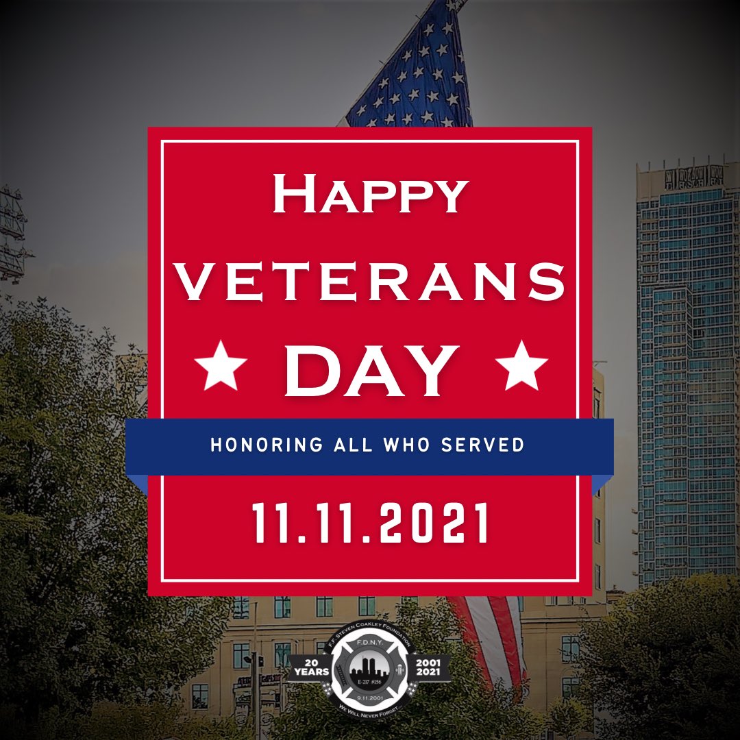 ffstevencoakley's tweet photo. Thank  you to each and every veteran that has proudly served our country.
We thank you for your service 🇺🇸🇺🇸 https://t.co/lFjo9JnTsC