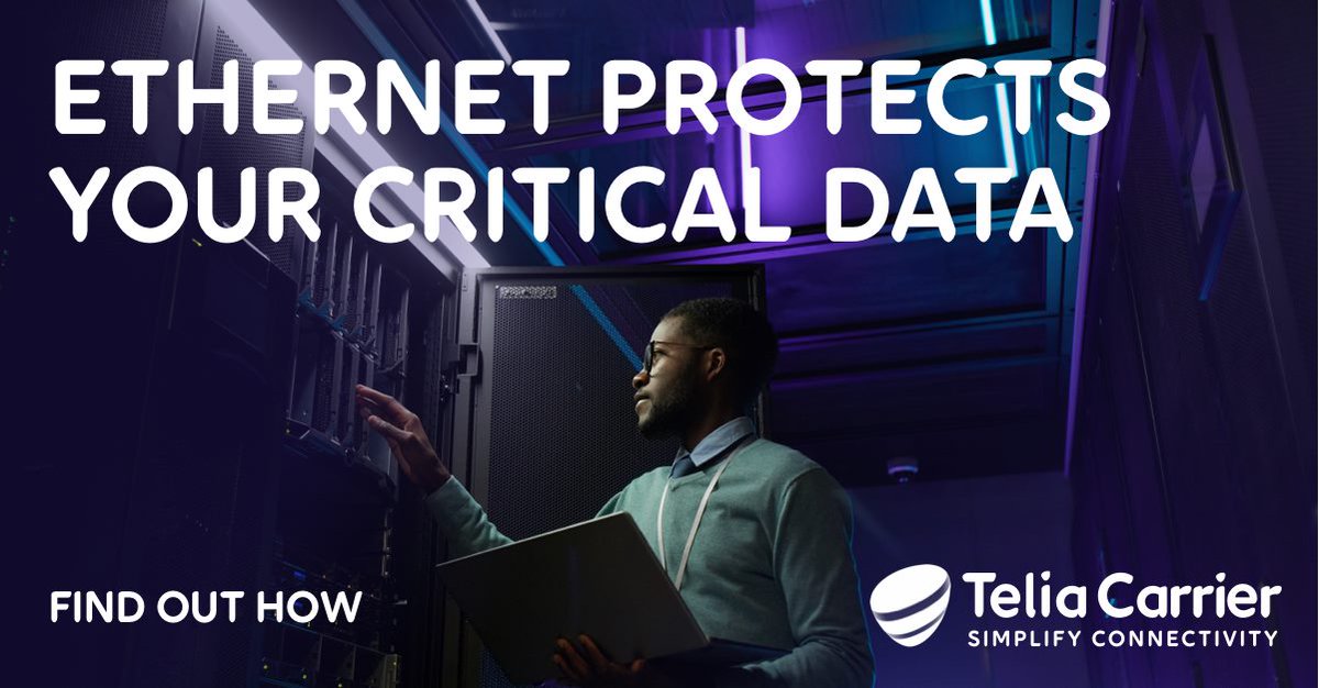 ArelionCompany's tweet photo. #WAN evolution can be a challenge. Our #Ethernet service provides a private #network connection with high level of #security and bandwidths from 10Mbps to 10Gbps. π Learn more π https://t.co/B0qI2J0H8W
#SimplifyConnectivity #AS1299 https://t.co/0DHpmIV6QA
