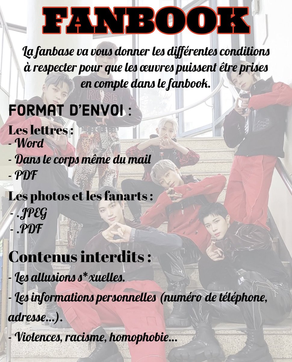 Blitzers_Fr's tweet photo. [📣] ANNONCE

Hello tout le monde 
La fanbase vous présente son premier projet : un fanbook dédié aux garçons pour leur premier anniversaire

Vous avez plus d’informations sur les images ci-dessous

⚠️ Réception : du 11/11/2021 au 15/03/2022

🐿 https://t.co/6yDRggNAZp