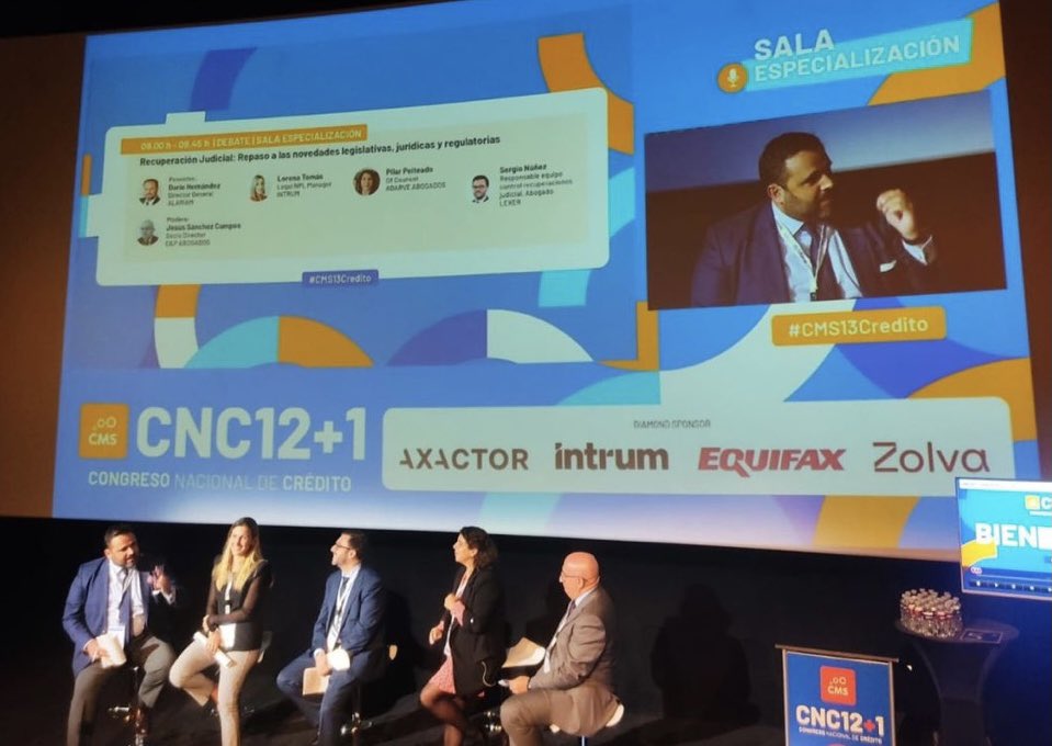 AdarveAbogados's tweet photo. 📍Pilar Peiteado, Of Counsel de Adarve ha participado hoy en el Congreso Nacional de Crédito de CMS Group Europe analizando las novedades legislativas, jurídicas y regulatorias en materia de recuperación judicial de deuda.
#Adarve #CMSGroup #Recuperacionjudicial #CMS13Credito https://t.co/BEcqQ3OcOv