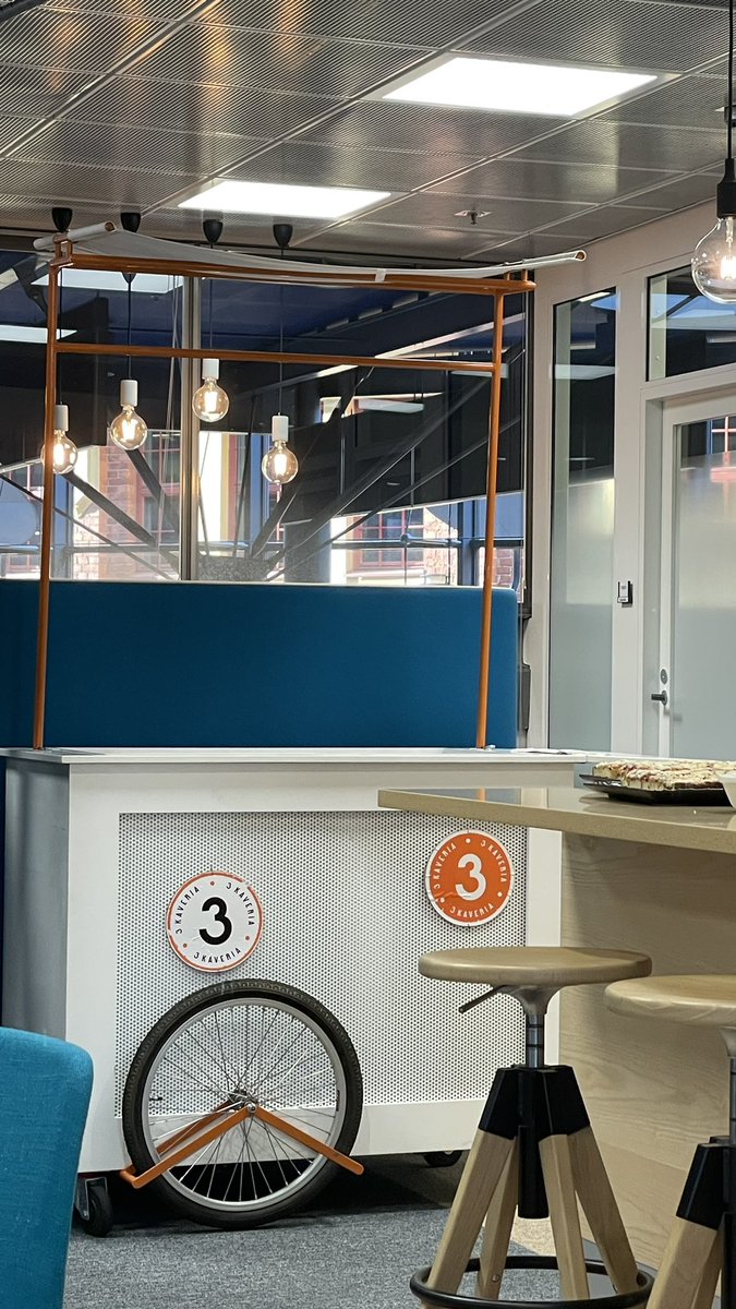 otsolax's tweet photo. Järkättiin tilat, laitettiin #tuparit pystyyn ja kutsuttiin kaikki töihin toimistolle. Tunnelma upea, loistavia keskusteluita ja kovin onnellista jengiä, kun saa suunsa makeaksi @3kaveria’n jäätelöillä. 🥰🥳 Ilta vielä huipentuu jatkoihin bändin kera! #DigitalNordea #pankkeilu https://t.co/7YVVIlLa91