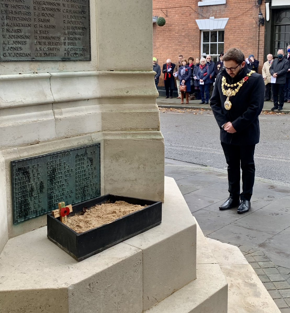 They shall grow not old, as we that are left grow old: 
Age shall not weary them, nor the years condemn.
At the going down of the sun and in the morning - We will remember them.