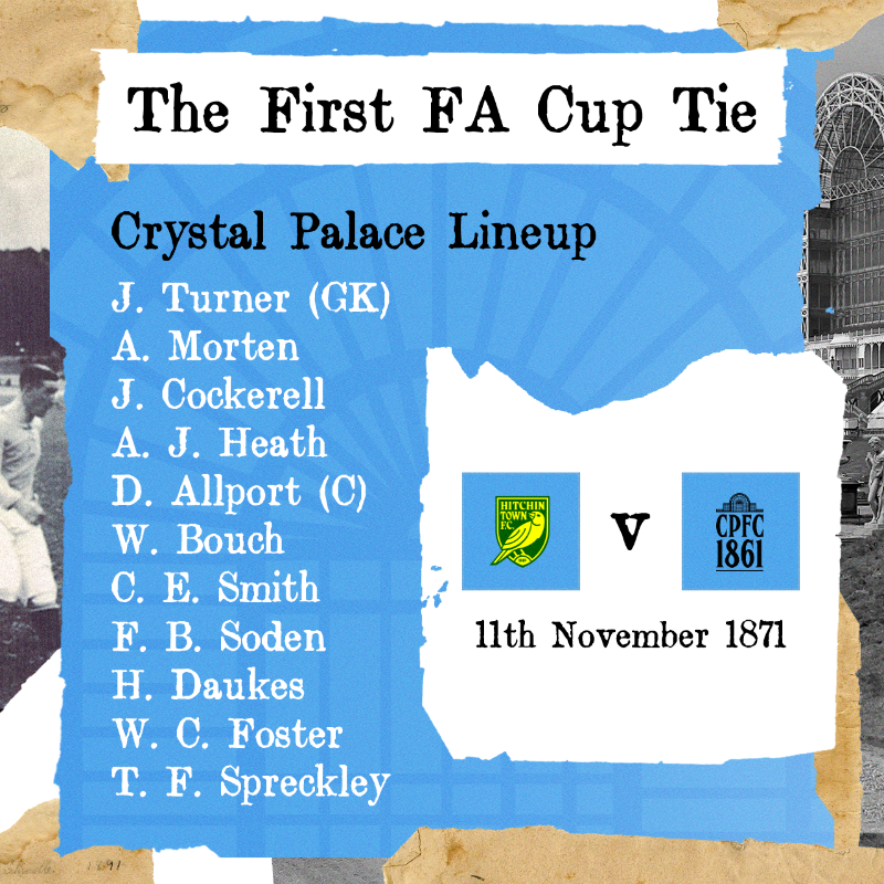 𝟏𝟓𝟎 𝐲𝐞𝐚𝐫𝐬 since this very match! The Palace line-up from the first ever ...