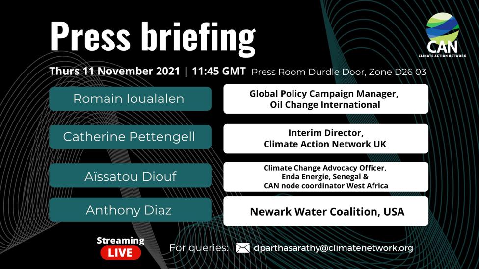 endaenergylinks's tweet photo. 📣PRESS BRIEFING: Join us today at 11:45 GMT to hear on #BOGA, 🇺🇲🇬🇧US and UK leadership, 🌍West Africa, #LossandDamage and expectations for #COP26
#EndaCop26 #Cop26Live
@Rlalen @cat_pettengell @aissatou_diouf @CleanWater4Nwk
STREAMING LIVE: https://t.co/wtw2P6djk3 https://t.co/xbEHaKm8ld
