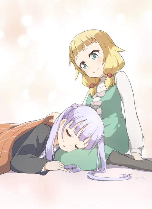 あおねね…🍃🌸
#ニューゲーム #newgame 