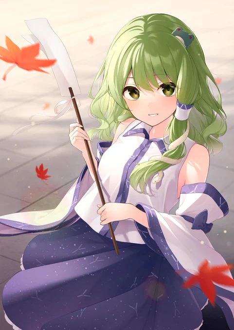 原作寄りヘアーの早苗さん 