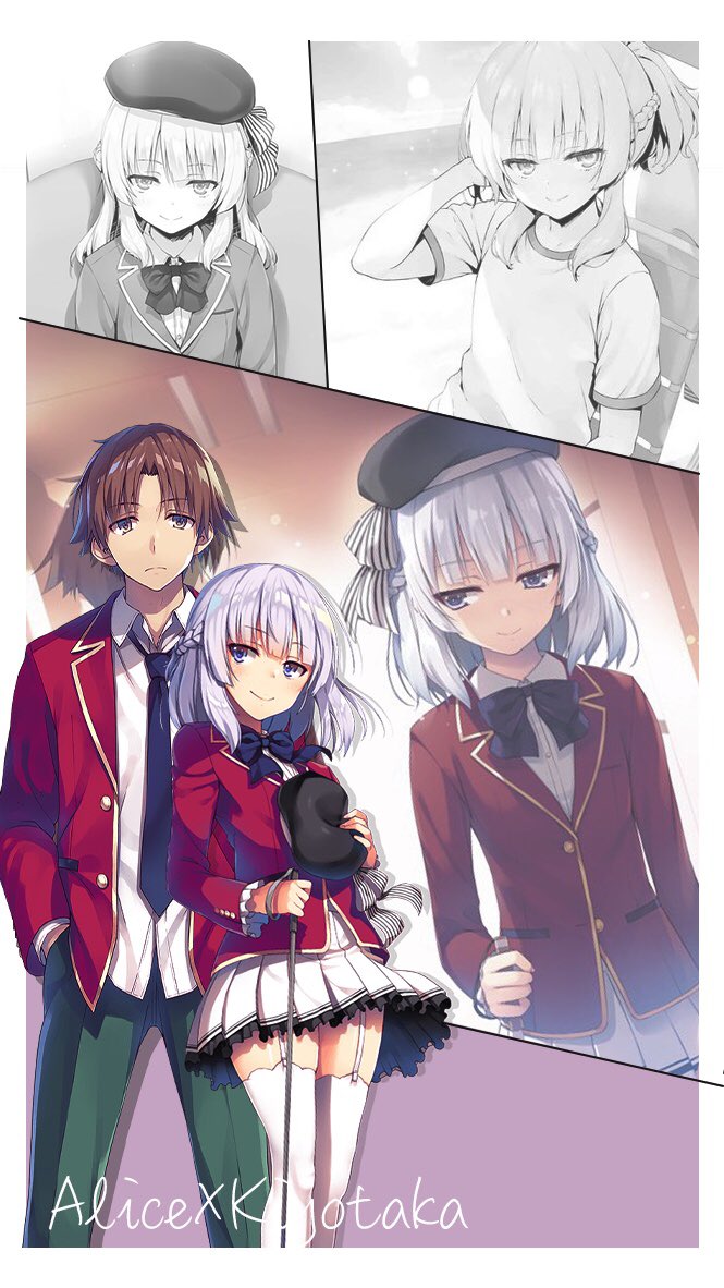 坂柳×綾小路！ カレンダーありverの11月、12月と カレンダーなしver