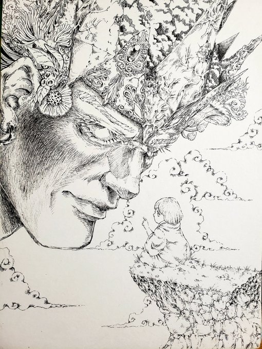 「二人だけの約束」

#絵描きさんと繋がりたい 
#イラスト好きな人と繋がりたい 
#冬の創作クラスタフォロー祭り 