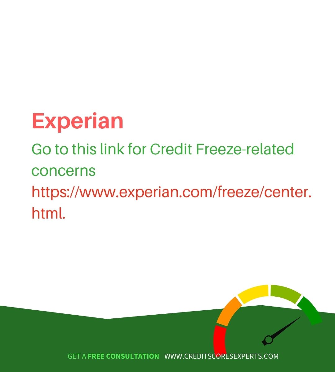 CSExperts720's tweet photo. Ever wonder how to freeze your #credit in case of a #security breach? Here is how to contact the different bureaus. https://t.co/02eiJgWidx