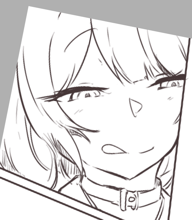 甘い奴を描いてるので塩舐めながら描いてる 