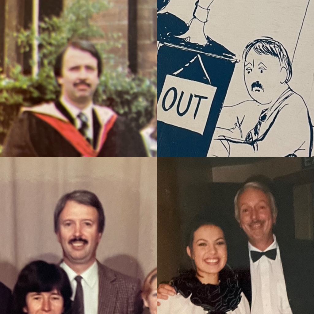 StColFPs's tweet photo. Throwback Thursday - In support of our SVI Boys and their @movember fund raising for 'awareness of mental health and suicide prevention' - here we have two of St Columba's most FAMOUS moustaches Mr Manson 🏉 &amp; Mr Fry 🎶 #thisisstcolumbas #alumni  #charity #alumnirelations https://t.co/E8jzXlFa2P
