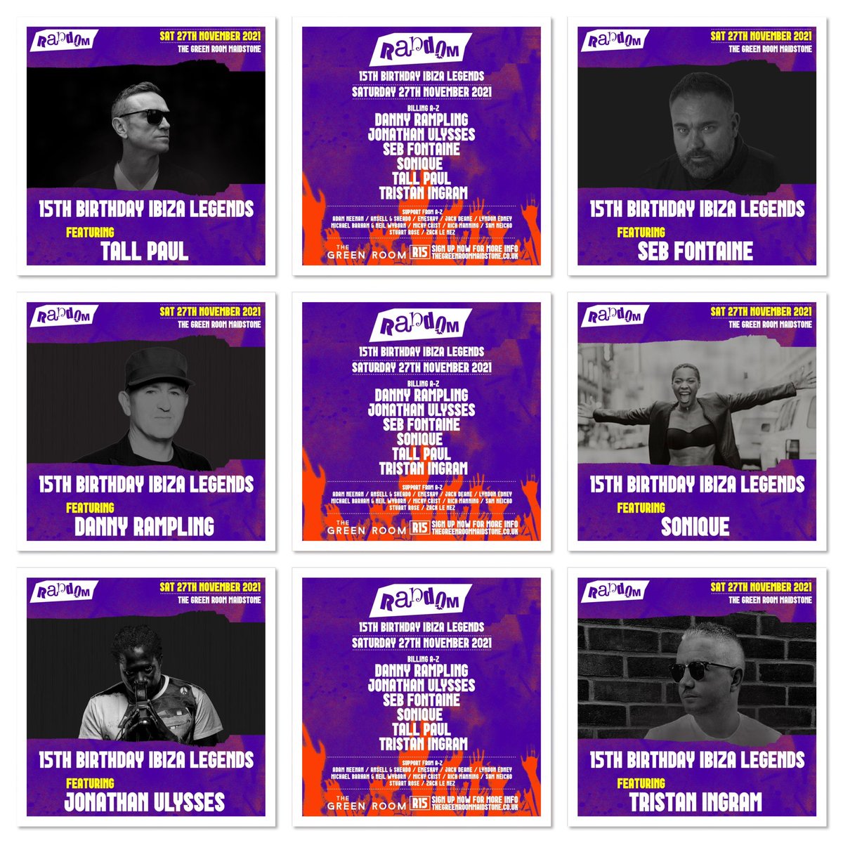 tristaningram's tweet photo. . @randomIBZ returns for a one-off 15th Birthday
Sat 27th Nov Ibiza Comes to Maidstone! 2000-0400
Final Release tickets click here 
https://t.co/VRGObHQ1K9
The GREEN ROOM Maidstone https://t.co/MWLw3PKDdR