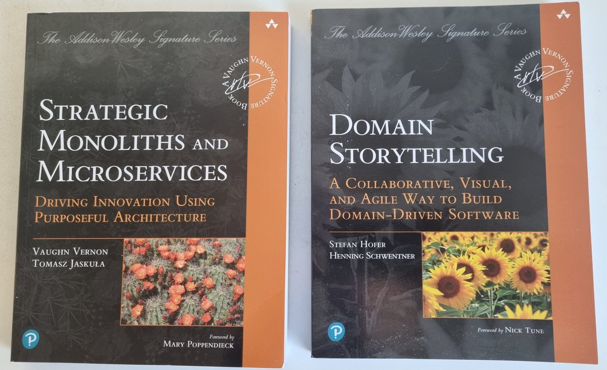 tillias's tweet photo. My latest books have just arrived 😀 

#ddd #microservices #architecture #Software https://t.co/R9OHUBJiSZ
