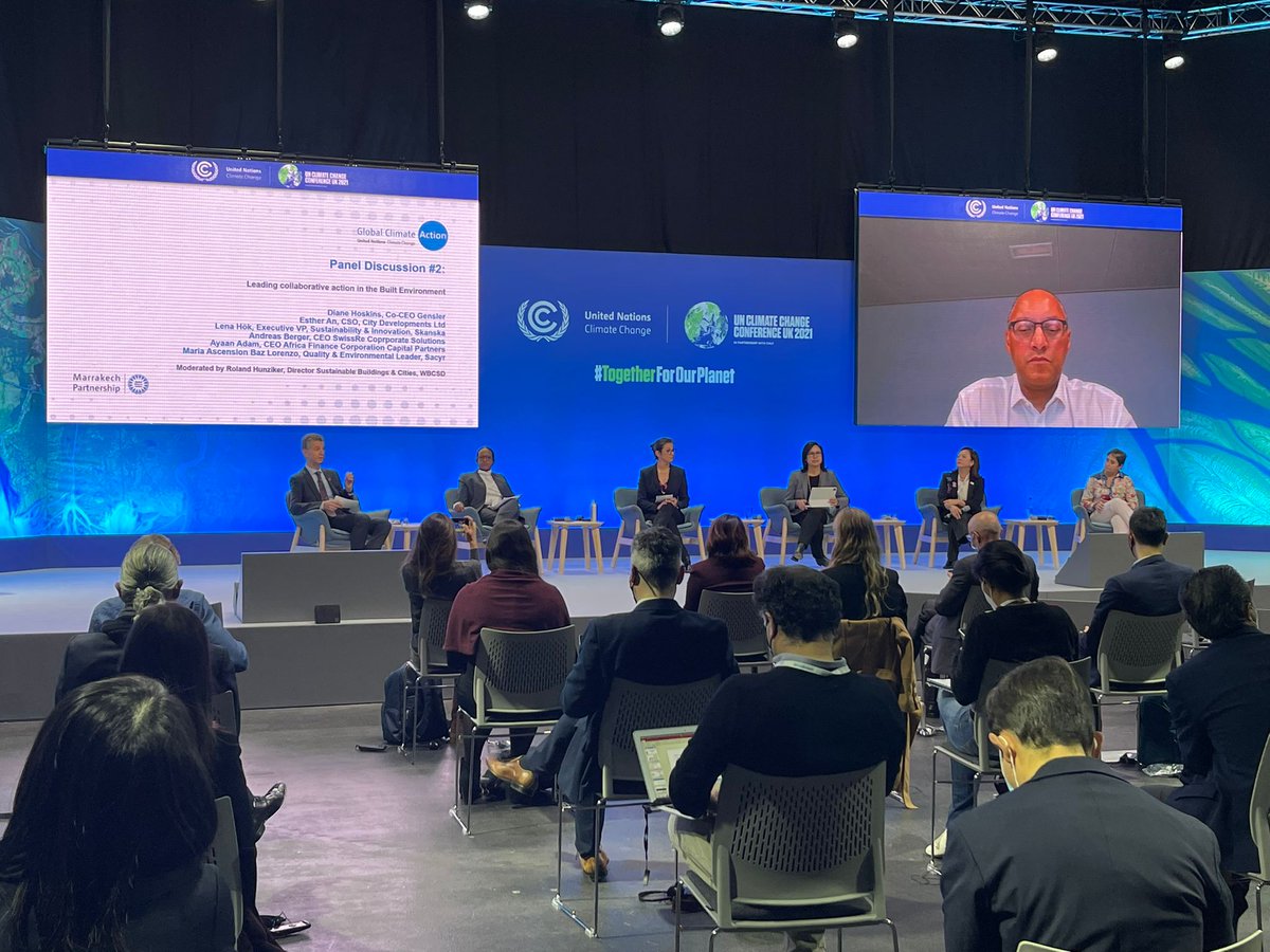 Tune in NOW: BUILT ENVIRONMENT LEADERS panel at the MPGCA Cities, Regions and Built Environment Action Event: Building Places for People to Thrive in a Zero-Carbon, Resilient Future

unfccc-cop26.streamworld.de/webcast/mpgca-…