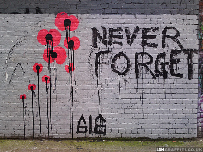 LDNGraffiti's tweet photo. LEST WE FORGET #ArmisticeDay #Graffiti #StreetArt in #London by Pythia, 616, Don UA, Ketone6000, &amp; more #LestWeForget … https://t.co/nA6Sw1wqPx https://t.co/eHwq8jojPj
