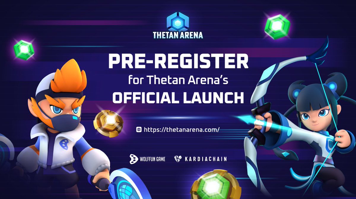 📣 PRE-REGISTER TO BE THE FIRST TO EXPERIENCE THETAN ARENA!
#OpenBeta closed &amp; you can pre-register to receive our notification to download #ThetanArena ASAP
➡️ IOS: apple.co/30eNeql
➡️  Android: bit.ly/pre-regs-Andr
➡️  PC: bit.ly/pre-regs-PC