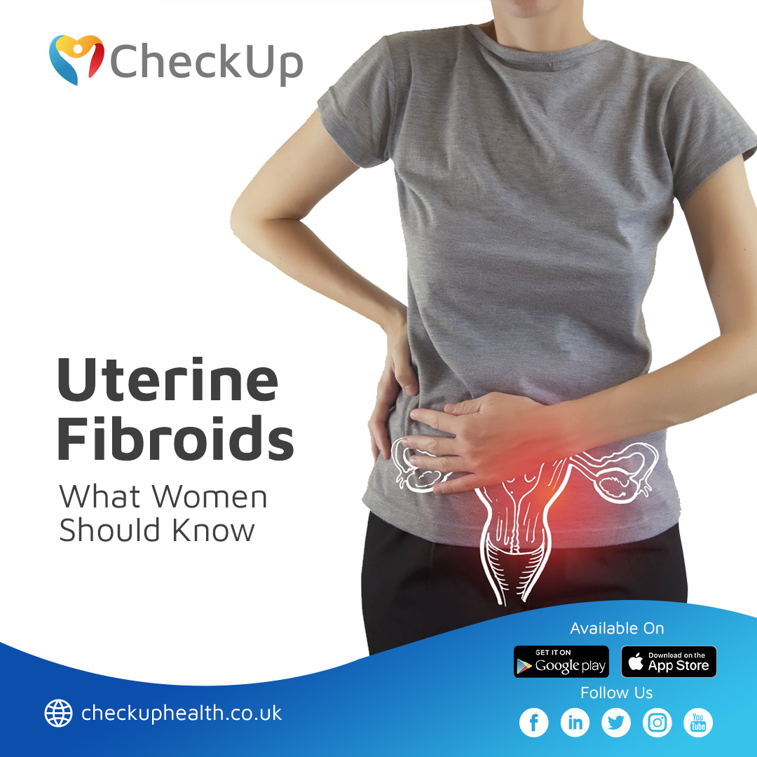 CheckUp_App's tweet photo. Fibroids are non-cancerous growth in the uterus, which do not indicate an increased risk of uterine cancer &amp; rarely develop into cancer. 
Keep an eye out for symptoms:
 Painful &amp; Heavy periods
 Frequent Urination
 Pressure around the Pelvic area
 Bloating
 Fertility complications https://t.co/9ZVcOw9Qt4