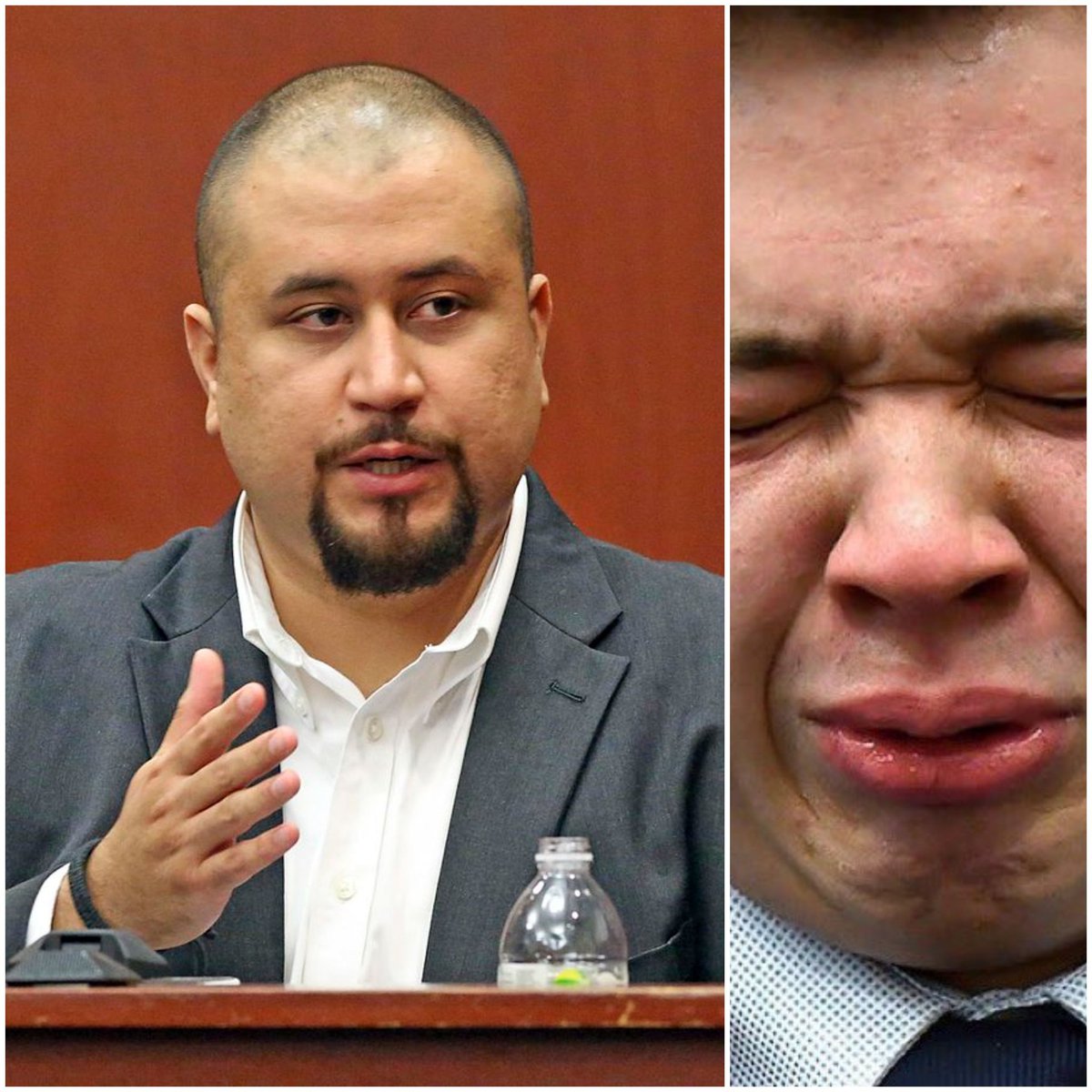 REDRIVERDOG's tweet photo. How it started. How it's going. 
#KyleRittenhouseTrial 
#KyleRittenhouseIsGuilty 
#ActingFail https://t.co/yw9M6VCKMc