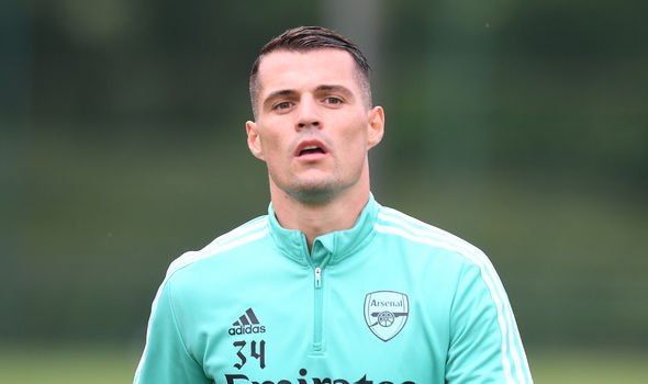 PainInThArsenal's tweet photo. Aaron Ramsdale on Granit Xhaka: "He's very dry with his humour. Real nice guy.

"He's obviously got his Swiss and Albanian heritage, so he'll come out with a Mafia shout or something. Say you've annoyed him, he'll come up to you and say 'hey, the Mafia will get you!'". https://t.co/JCOIKRKcVO