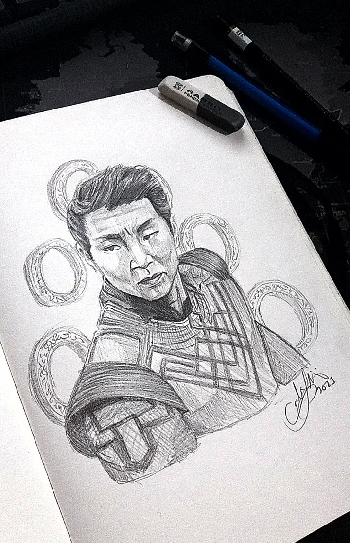 Just watched Shang-chi! It was awesome that I need to drew him afterwards. Lol

New fave MCU movie. ❤🥺
#shangchi #mcu #marvel #shangchiandthelegendofthetenrings #draw #art #artist #ArtistOnTwitter #sketch #artph #marvelstudios #simuliu  #drawing