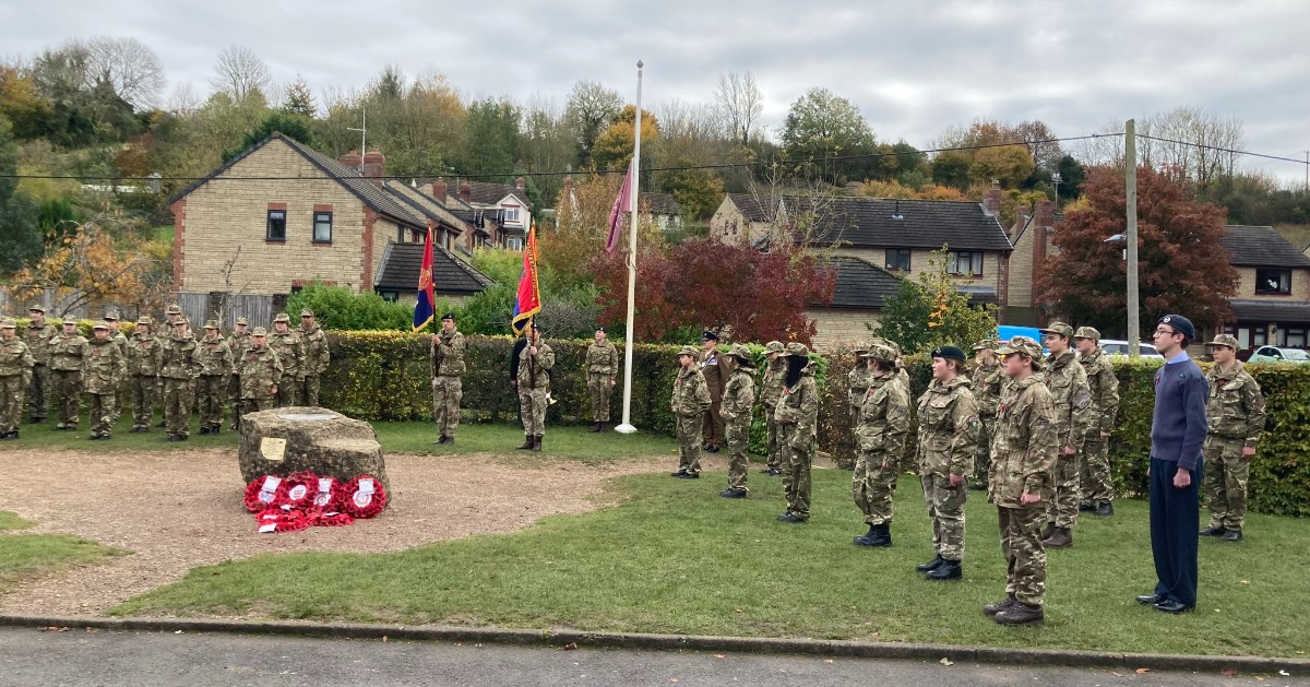 SexeysSchool's tweet photo. We were proud to mark Remembrance Day with a special virtual service in school today. Our thanks to those students and members of the school community in the @CCFcadets and other uniform organisations who laid wreaths. #remembranceday2021 #lestweforget https://t.co/Hz3s4sTRjV