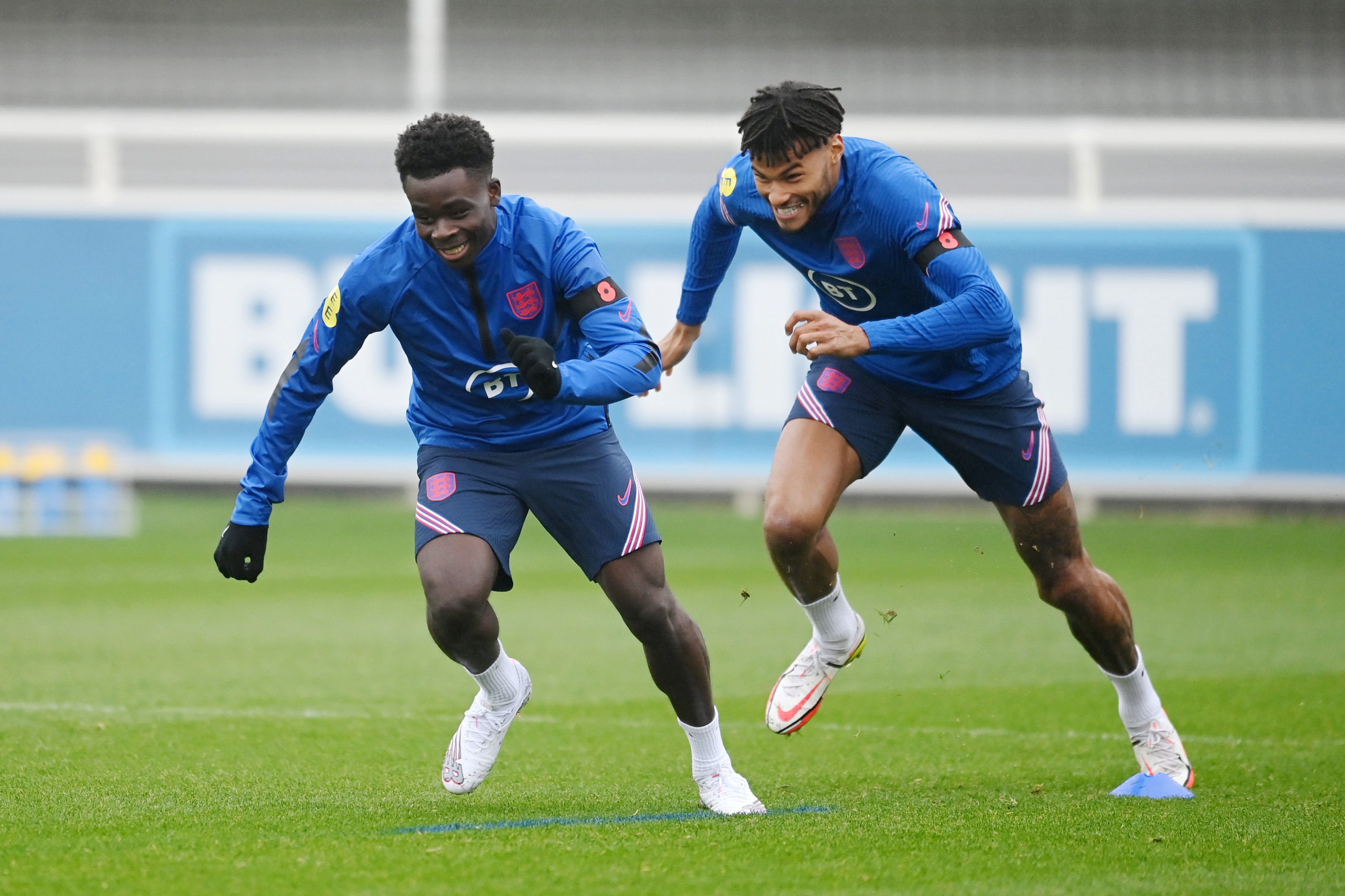 England vs Albania: Arsenal's Saka and Aston Villa's Mings race