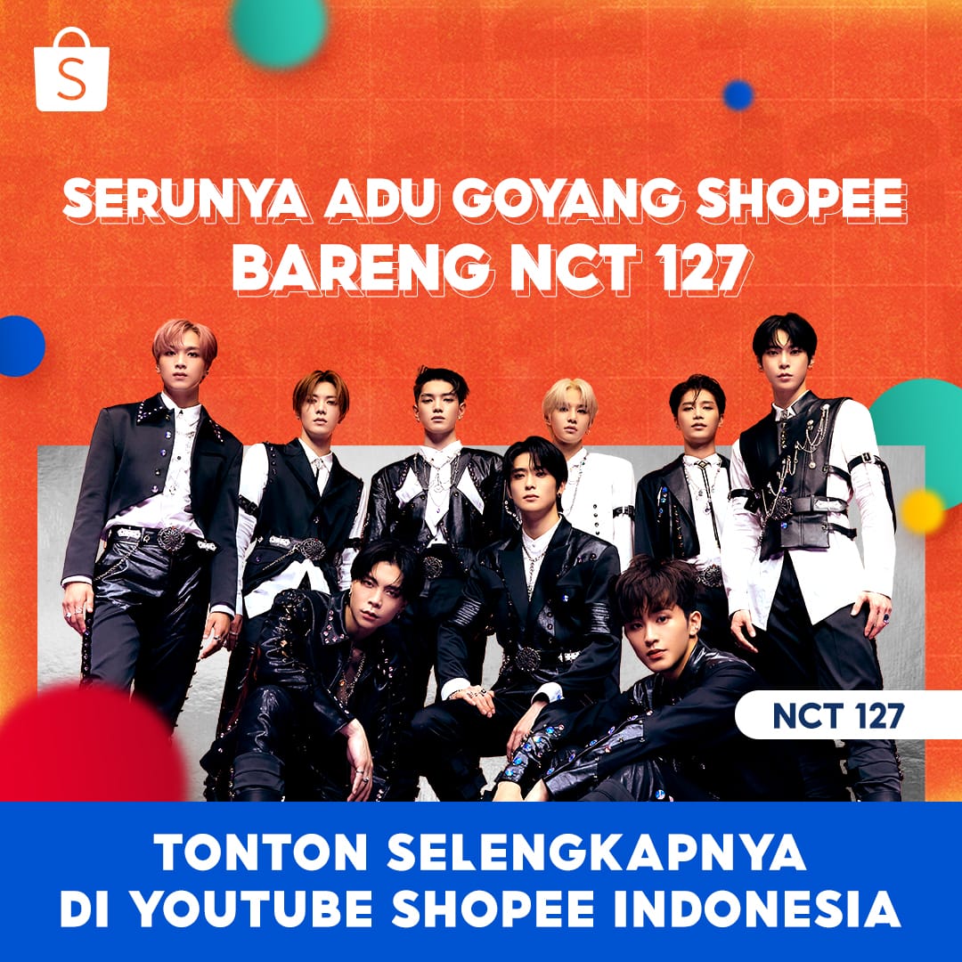 HasibuanMika's tweet photo. yes akhirnya aku bisa nonton NCT 127 dong di 11.11 Big Sale TVShow nya @ShopeeID , wajib nonton nih #NCT127FavoriteShopee #1111BigSaleTVShow https://t.co/ljRVeTGx2j