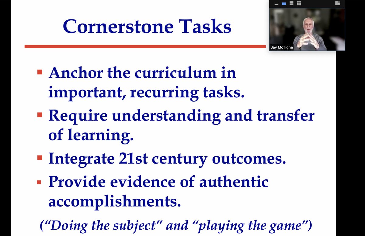 CKoschmeder's tweet photo. Share a cornerstone task/assessment in your school/grade level! How did you come about identifying and creating the task/assessment? Are there recurring versions of the task throughout your school? #UbDwithJay @jaymctighe #curriculum #assessment #transfer #isedcoach https://t.co/p1r0nex2QJ