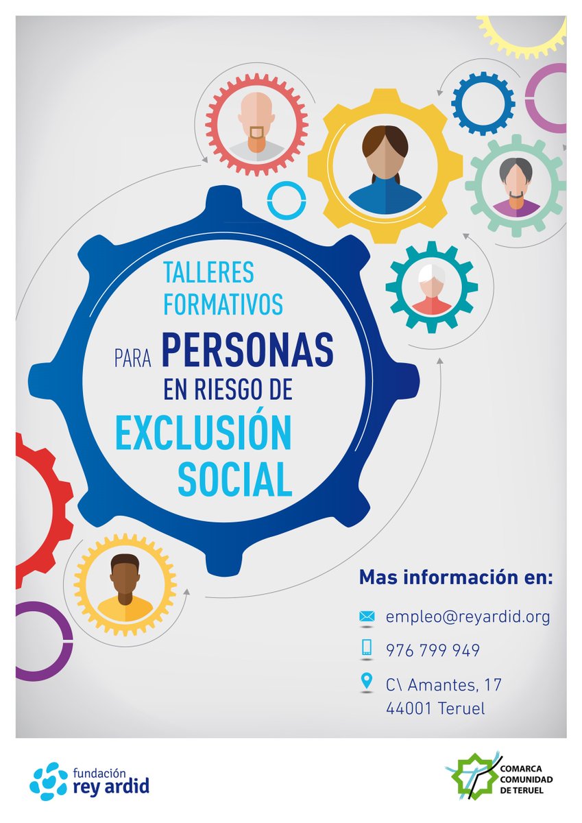 GrupoReyArdid's tweet photo. [EMPLEO] Desde septiembre estamos llevando a cabo una serie de Talleres en nuestra oficina de Teruel para trabajar la empleabilidad con personas en riesgo de exclusión social.

Gracias a la #ComarcadeTeruel por apoyarnos y hacer posible este programa 👏 https://t.co/8ZDWx1wBGS