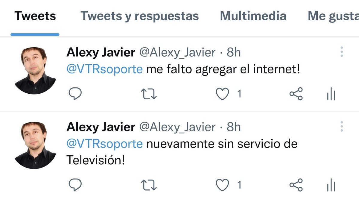 Alexy_Javier's tweet photo. @VTRsoporte el  corte asumo que varios usuarios al igual que yo, lo reportamos en la madrugada a las 01 hrs. Ya van más de 8 hrs sin servicio y por sobre 6 hrs. se aplica descuento según nuestra regulación  @SERNAC. https://t.co/CtWSSTCzbj