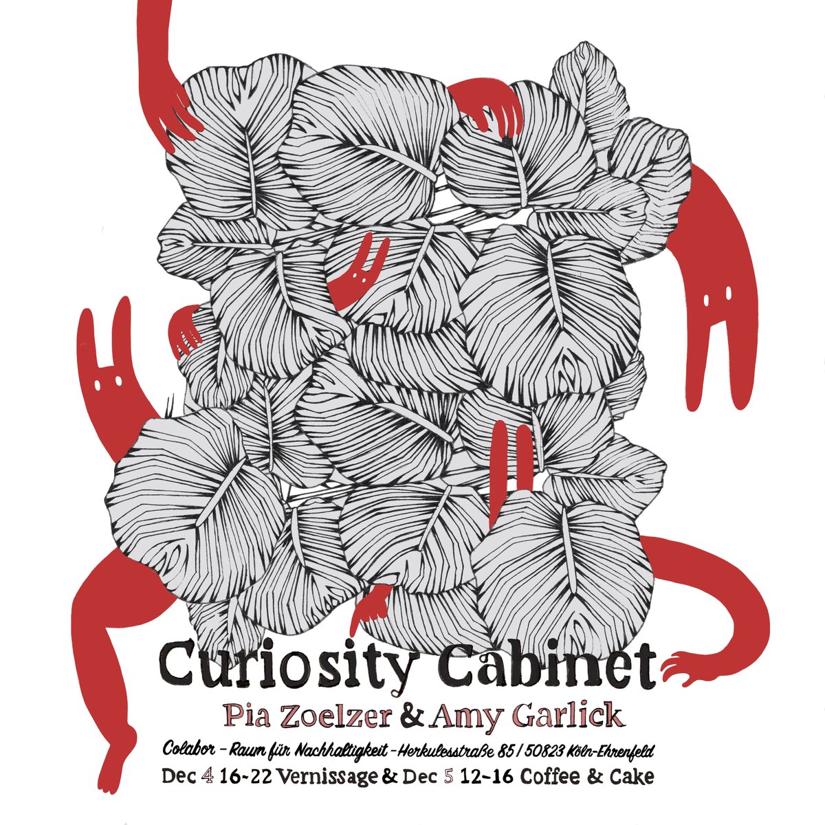colaborkoeln's tweet photo. #Artsy #Time @ #Colabor. Beim Curiosity Cabinat gibt’s verrückte Pflanzen &amp; merkwürdige Tiere von Pia Zoelzer und Amy Garlick. Alles auf Papier. Vernissage: 4Dez, 16:00-22:00 Uhr, Coffee, Cake &amp; Sale am 5Dez, 12:00-16:00 Uhr. #gutmenschenrudel https://t.co/B4qRBMbbQq