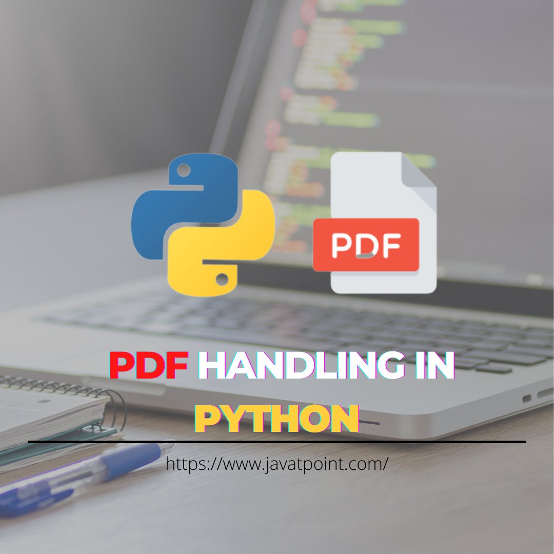 nehamail1105's tweet image. PDF Handling in Python
bit.ly/3F6rRGN
Python offers a large variety of libraries that are used to manipulate a PDF file. Some famous libraries that are utilized generally while working with PDFs are:
#Python #PythonPDF #PDFMiner #PDFsusingPython #java #pythonTutorial