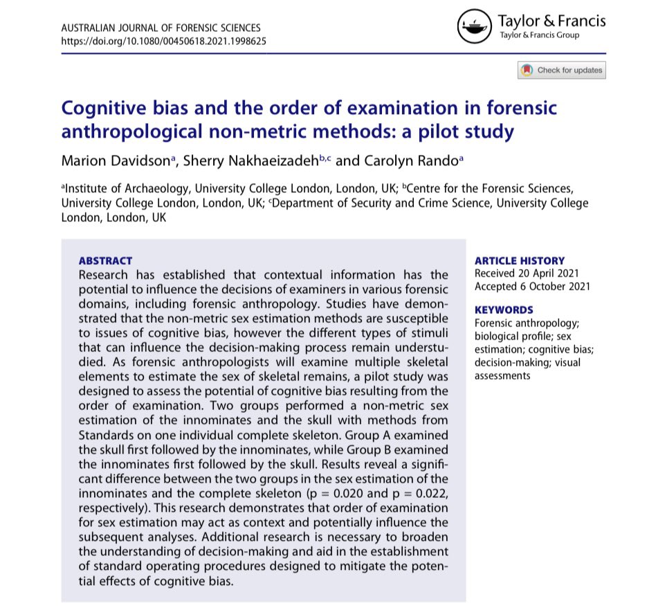 mar_davidson's tweet photo. happy and proud to share my very first academic article, with Dr Nakhaeizadeh and @carolyn_rando 

🎉💀

➡️ https://t.co/1vjO0fx1ML https://t.co/45ncR9vtT8