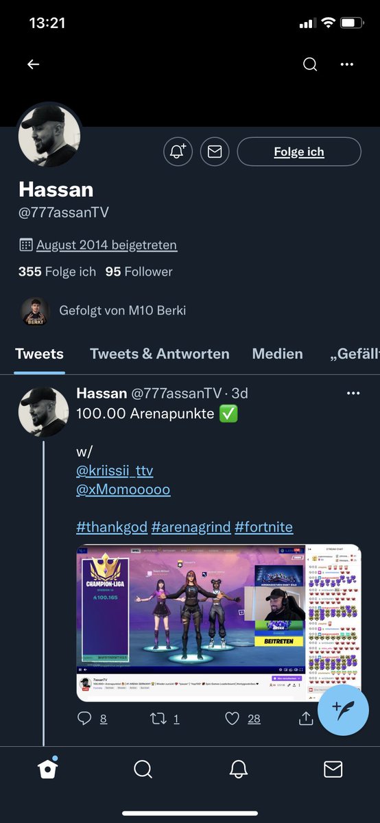 jowinede's tweet photo. @berkixy @777assanTV Done ✅ https://t.co/3dbPJGDHYS