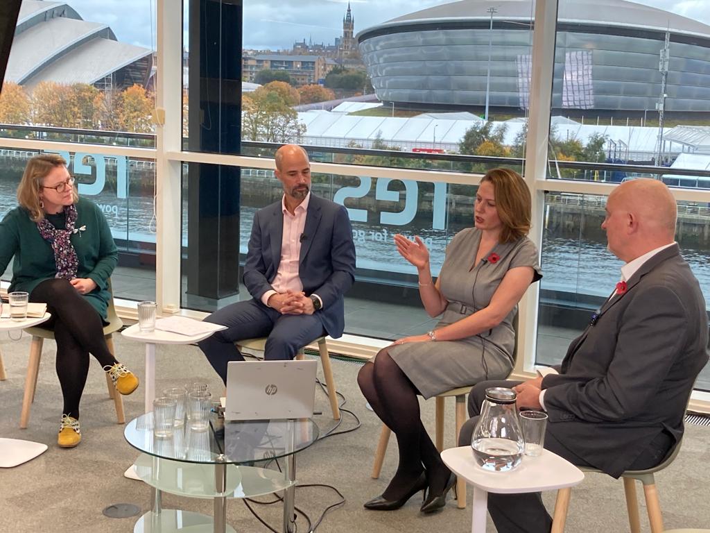 AspectRep's tweet photo. Last week, we supported @akersolutions with their #COP26 event with @RenewableUK and EnergyUK. Focussing on the role of #collaboration in accelerating the #energytransition, the sessions explored how a united approach can drive us from carbon to clean and #PowerTheChange. https://t.co/oPubidIGYQ
