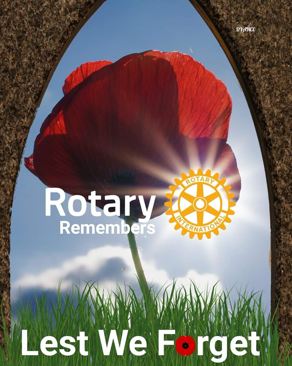 GSRotary's tweet photo. The Remembrance Day Ceremony has played a major role in Remembrance since 1931. Every year, at the 11th hour of the 11th day of the 11th month we observe a moment of silence to mark the sacrifice of the many who have fallen in the service of their country. https://t.co/a6s7Uiu8MK